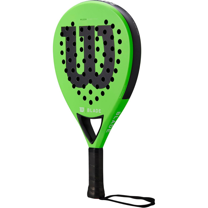 Падельна ракетка Wilson Blade Team v2, скловолокно/EVA, 370 г, зелена