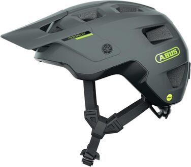 Велошолом ABUS MoDrop MIPS для MTB, міцний, з захистом від ударів, унісекс, розмір L (57-61 см), сірий