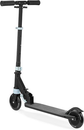 Дитячий самокат HyperMotion Wally, складаний, для дітей 4-9 років, двоколісний, амортизатор, регульований кермо, гумові колеса 125 мм