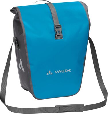 Велосипедна сумка VAUDE Aqua Back Single 24 л, водонепроникна, для багажника, сіра