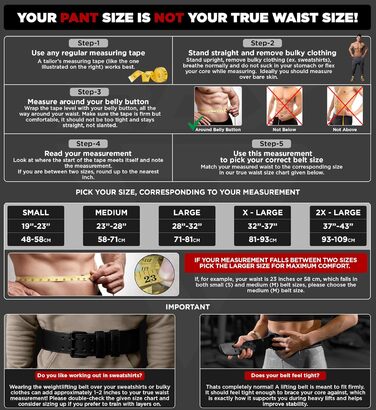 Гірчичний пояс для важкої атлетики RDX Leder 4' - чорний/золотий, розмір L