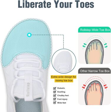 Жіночі кросівки з широкою колодкою та повітряною подушкою для бігу, тренувань, занять у залі, ходьби та тенісу. Легкі, дихаючі, з підтримкою склепіння стопи (36 EU, білий)