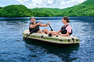 Надувний човен Bestway Hydro-Force Voyager X2 232×118×37 см комплект