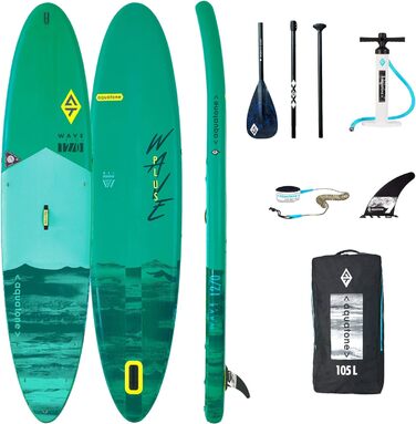 SUP дошка Aztron Aquatone Wave 12.0 2020 для дорослих, унісекс, зелена