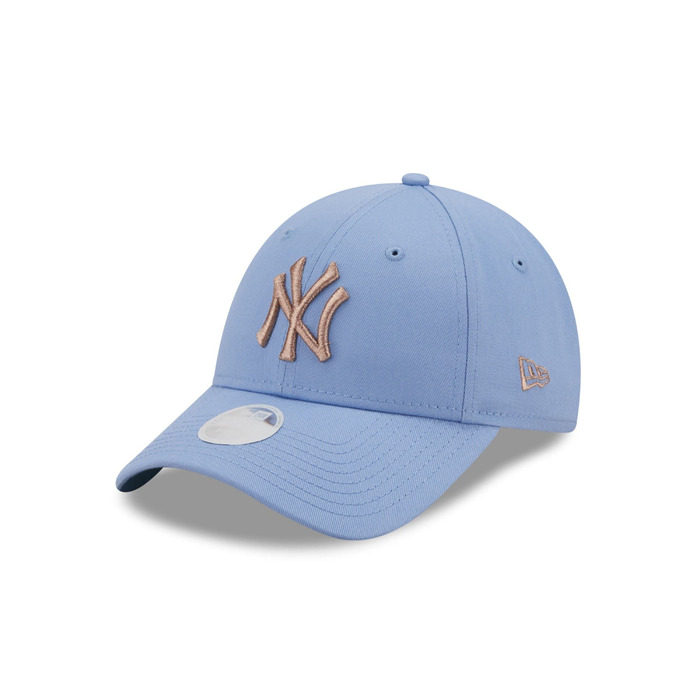 Жіноча кепка New Era New York Yankees MLB League Essential 9Forty, регульована, чорно-фіолетова