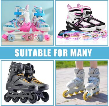 Сумка для роликових ковзанів та ковзанів, блакитна, універсальна (жіноча, чоловіча, дитяча)