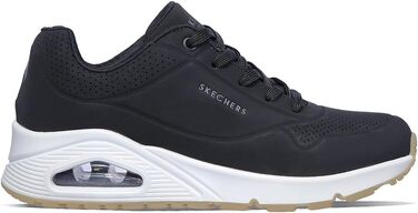 Жіночі кросівки Skechers Uno Stand on Air, чорний штучний замша (Durabuck), розмір 37.5 EU
