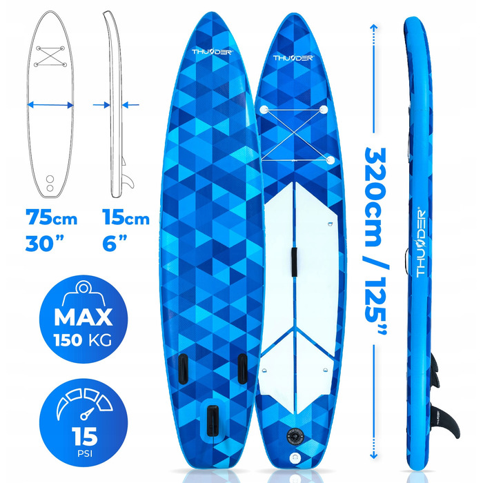 SUP-дошка Thunder NION, 320 см