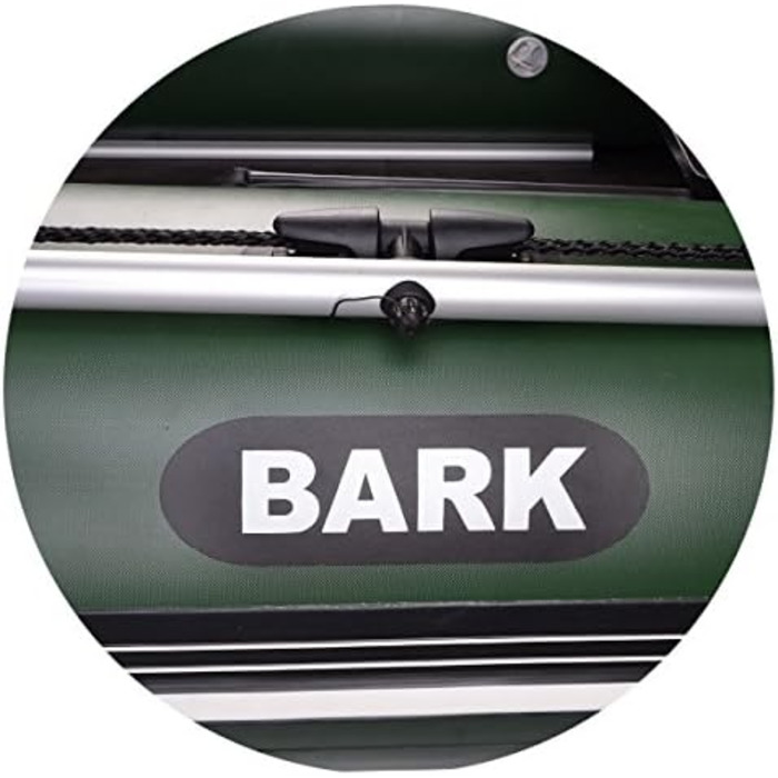 Надувний човен BARK 210 см для риболовлі, 1-місний, професійний, з веслами та аксесуарами