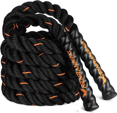 Стрибковий скакалка з вагою для фітнесу - 1,4 кг, 2,56 кг, 3 кг, 4 кг. Скакалка для тренувань, для жінок та чоловіків, для залу, з планом домашніх тренувань, оранжево/чорний