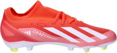 Кросівки футбольні Adidas X Crazyfast 3 FG для твердого поля (48 EU, Червоний, Білий, Жовтий)
