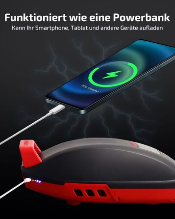 Насос Swonder Seawolf для SUP/Каяк з акумулятором 9000mAh, 20 PSI, подвійний поршень, активне охолодження, чорний/червоний