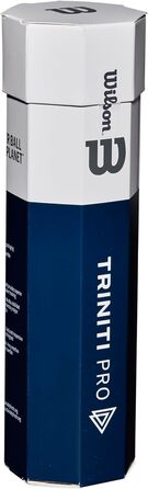 Тенісні м'ячі Wilson Triniti Pro, жовті, 4 шт.