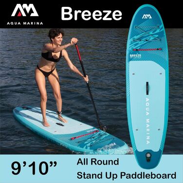 SUP-дошка Aqua Marina Rundum надувна, комплект (зелений) для початківців