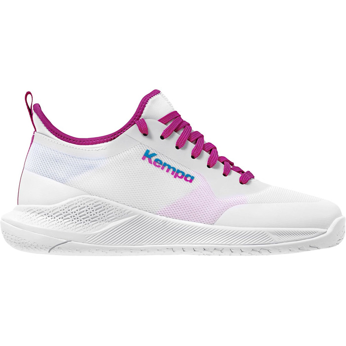 Дитячі гандбольні кросівки Kempa Kourtfly Jr. (35 EU) - блакитно-білі, білий, блакитний, фіолетовий
