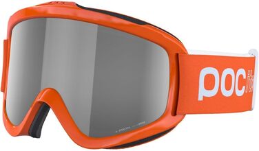 Дитячі гірськолижні окуляри POCito Iris - оптимальний захист, UV-фільтр, оранжево-сріблясті