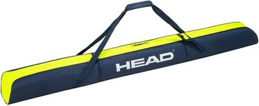 Кепка HEAD універсальна, синьо-жовта, спортивна