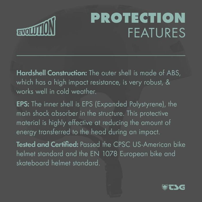 Шолом TSG Evolution для скейтборду, роликів, самоката, BMX, MTB, електровелосипеда, зелений, L/XL (57-59 см)
