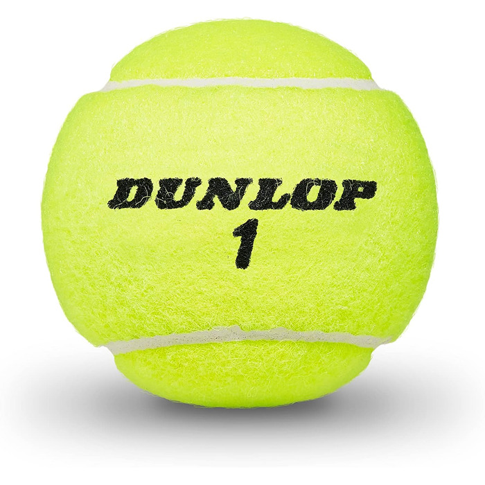 Тенісні м'ячі Dunlop Australian Open для глинистого, твердого та трав'яного покриття, 4 штуки (упаковка з 2)