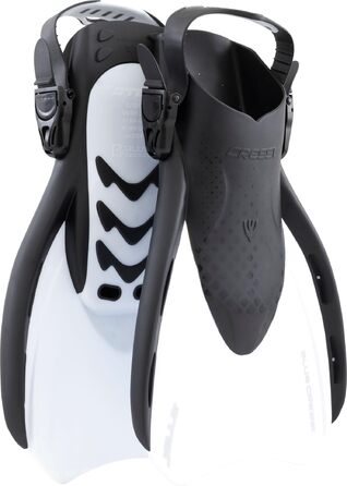 Ласти CRESSI Star Fins S/M (39-43) чорно-білі - для снорклінгу та плавання