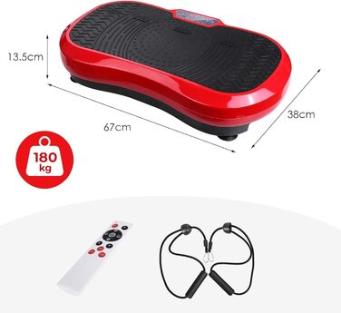 Вібраційна платформа LIFERUN з 120 рівнями інтенсивності та 10 програмами тренувань. Тиха, для дому, повне тіло, масаж, до 180 кг, з пультом та ременем.