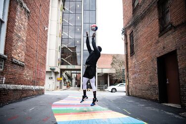 Баскетбольний м'яч Wilson NBA All Team розмір 7, чорний, унісекс