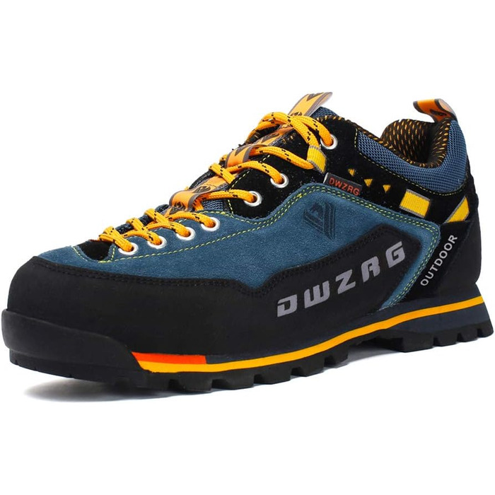 Чоловічі трекінгові черевики для походів та гори, неслизькі, дихаючі, низькі, Outdoor, 45 EU, жовті