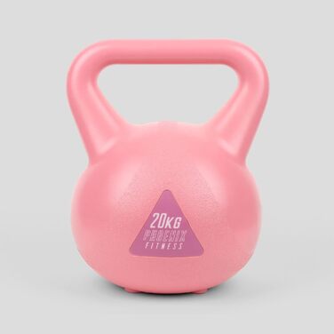 Вінілова гиря Phoenix Fitness для силових та кардіотренувань, важка вага