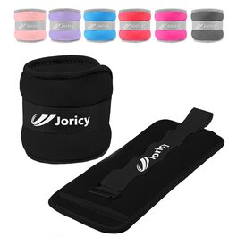 Утяжелители для ног и рук Knöchelgewicht (1-10 кг), манжеты на лодыжки и запястья, пара, черные