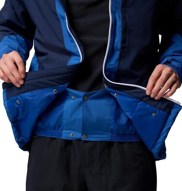 Куртка гірськолижна Columbia Powder Prime чоловіча (XL, Mountain Blue/Collegiate Navy) - водонепроникна, дихаюча