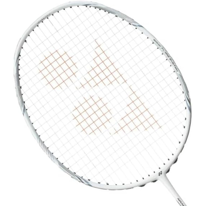 Бадмінтонна ракетка YONEX Nanoray 10F Hi-Flex, попередньо натягнута, біла