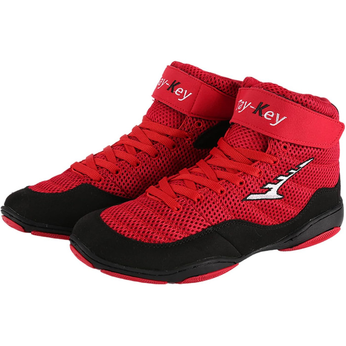 Дитячі боксерські черевики Ringerschuhe - унісекс, антиковзкі, легкі, дихаючі, для спорту, боксу, фітнесу, важкої атлетики (41 EU, Style A)