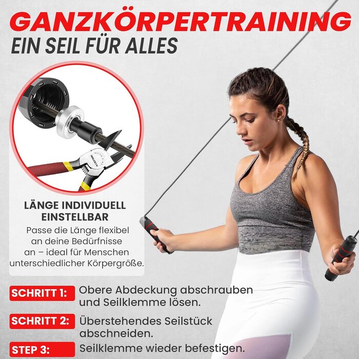 Набір для тренування пресу та всього тіла – 7 елементів, чорний | Домашній фітнес для чоловіків та жінок