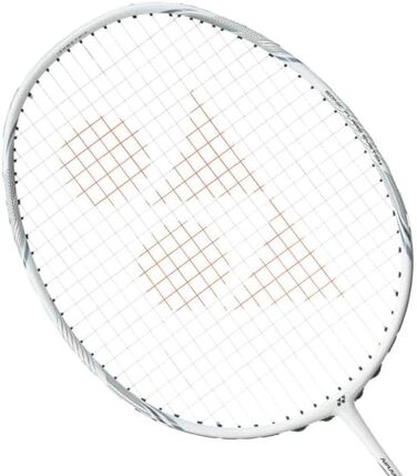 Бадмінтонна ракетка YONEX Nanoray 10F Hi-Flex, попередньо натягнута, біла