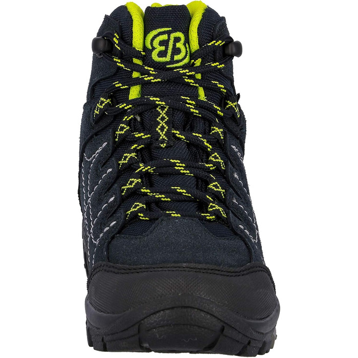 Черевики трекінгові дитячі Brütting Mount Shasta Hi, 39 EU, блакитно-лимонні