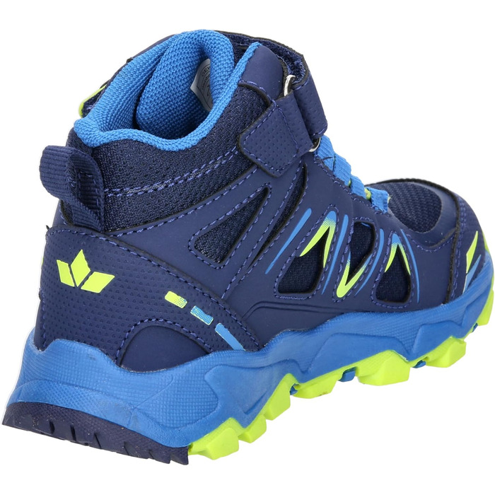 Трекінгові черевики Lico Kinder High VS для дітей (41 EU, Marine Blau Lemon)