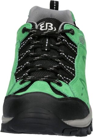 Туфлі трекінгові та для прогулянок Brütting Mount Bona Low (43 EU, зелено-чорні)