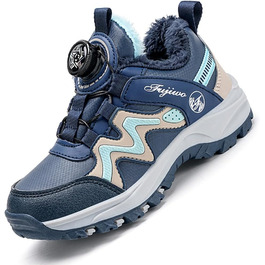 Дитячі зимові черевики Kinder Baumwolle, розмір 28-41, колір блакитний