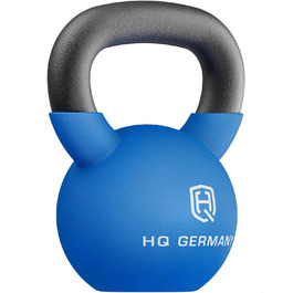 Неопренова гиря HQ Germany, ціліснолита, 2-32 кг, стартовий набір, ±2% вага