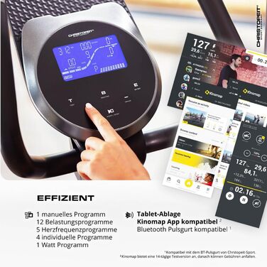 Орбітрек-ергометр Crosstrainer EL 8000 для фітнесу