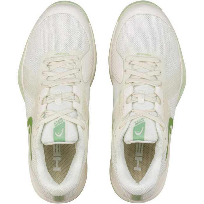 Жіночі тенісні кросівки HEAD Sprint Team 4.0, 36 EU, білий/світло-зелений