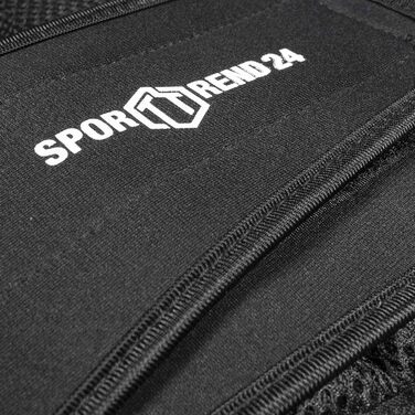 Утяжелитель Sporttrend 24® розбірний (5 кг) - жилет для фітнесу, бігу, тренувань (чорний)