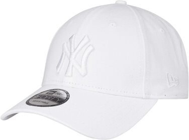 Кепка бейсболка New Era 9Forty Strapback New York Yankees, універсальний розмір, біла