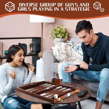 Набір для гри в шашки (бекґеммон) дерев'яний, 2 гравці, з чохлом, набір для подорожей