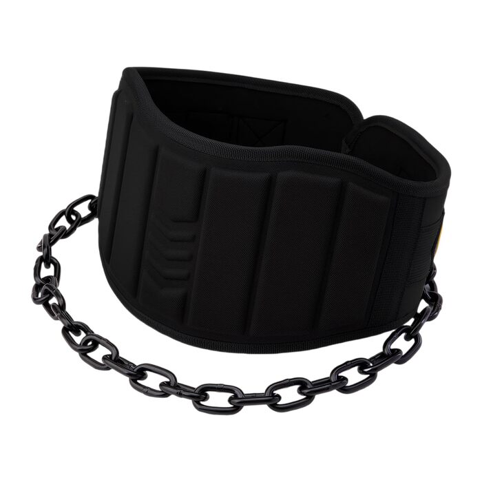 Гірчальний пояс для підтягувань та віджимань з карабіном, пояс для важкої атлетики, пояс для додаткової ваги, аксесуар для фітнесу, бодібілдингу, силових тренувань вдома та в залі (Чорний)