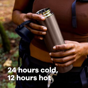 Гідрофляга Hydro Flask Trail Series, легка пляшка для води з широкою гнучкою кришкою та подвійною вакуумною ізоляцією