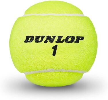 Тенісні м'ячі Dunlop Australian Open для глинистого, твердого та трав'яного покриття, 4 штуки (упаковка з 2)