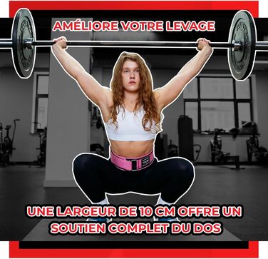 Преміум пояс для важкої атлетики WARM BODY COLD MIND з високоякісного нейлону для силових тренувань, бодібілдингу, фітнесу - пояс для важкої атлетики для жінок та чоловіків, колір морський