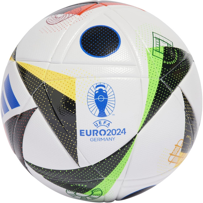Футбольний м’яч adidas Equipment Fussballliebe League EM 2024 для тренувань