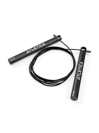 Спортивна скакалка ATLETICA J2 Speed Rope Version 2 зі сталевим тросом та кульковими підшипниками для кардіо та розминки